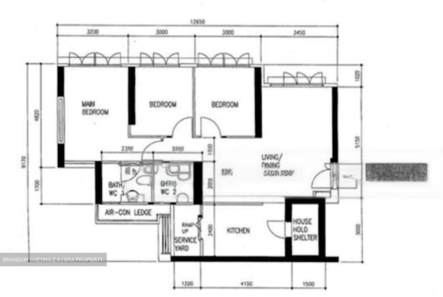 Blk 113B Mcnair Towers (Kallang/Whampoa), HDB 4 Rooms #461903431